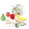 Wooden Toy Play House Fruits Set with Bag