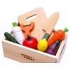Wooden Kitchen Toy Basic Play House Set in Box