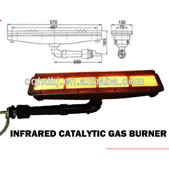 Infrared burner for powder coating oven HD162