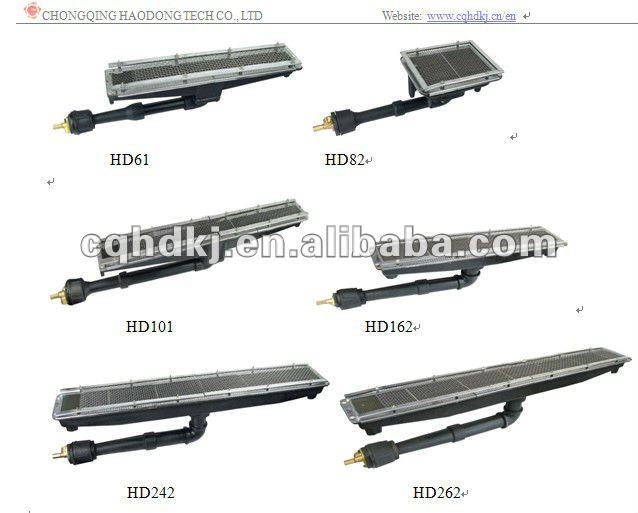 Industrial Gas Infrared heater equipment (HD162)