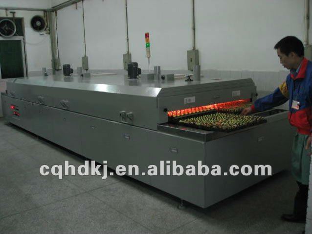 Hot sale bakery tunnel oven infrared gas heater