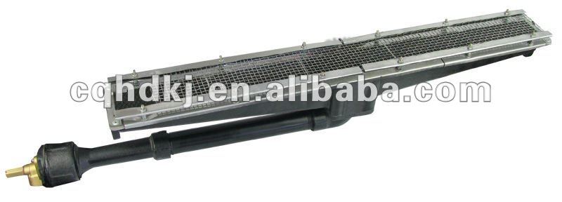 Outdoor gas heater for bbq grill