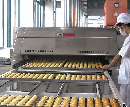 High efficient Gas Infrared Biscuit Oven