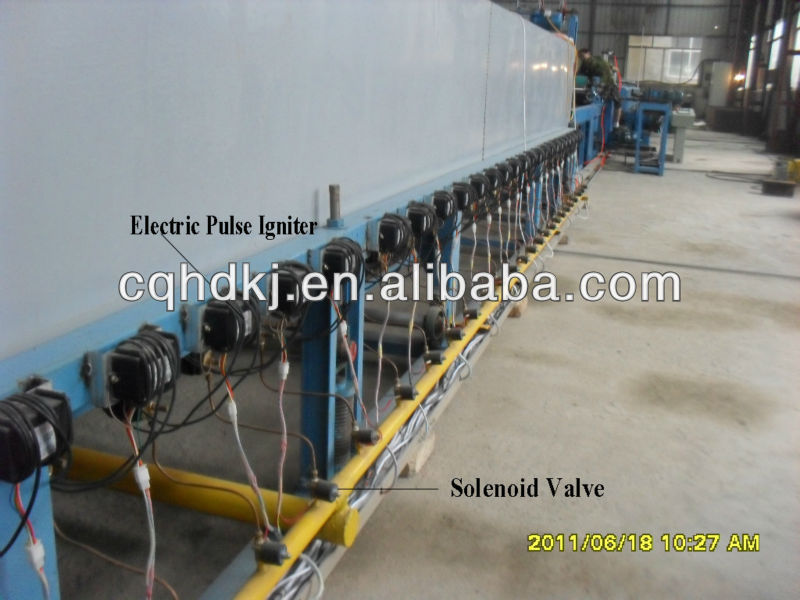 Industrial infrared heating system