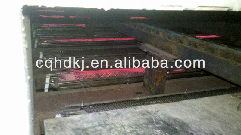 Industrial infrared heating system