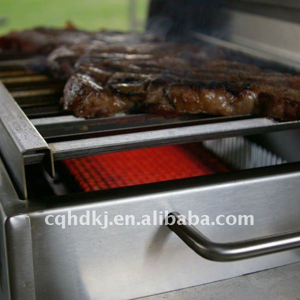 Smokeless Gas Ceramic BBQ Grill Burner(HD400)