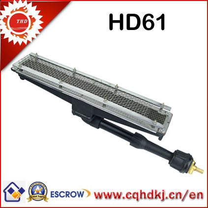 industrial gas power coating burner HD61