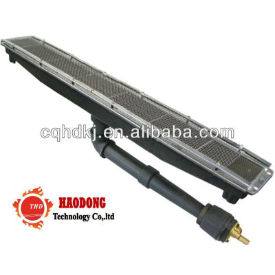infrared gas heater for industrial toaster oven