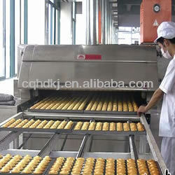 gas heater for industrial bread making machine