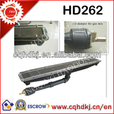 Powder tunnel oven infrared gas heater HD262