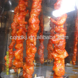 Flameless infrared burners for Chicken Kebab