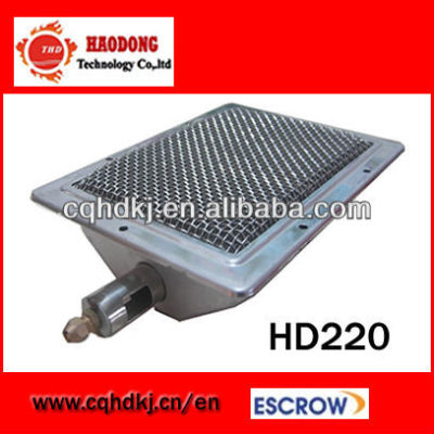 Infrared burner for Indoor gas bbq grill chicken machine(HD220)