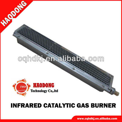 Infrared burner heating element for bbq