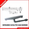 Infrared catalytic gas heater for galvanizing line (HD162)