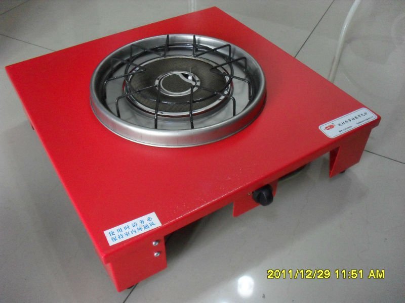 Infrared catalytic home heaters, stove burners