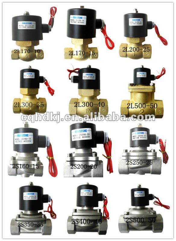 1/2 inch water solenoid valve PU220-04