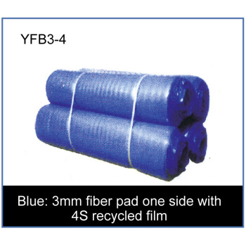 3mm fiber pad one side with 4S recycled film