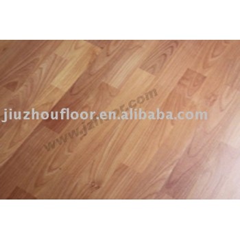 double click water resistant embossed laminate flooring