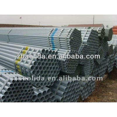 pre galvanized welded Steel Pipe/ms pipe/GI pipe manufacturer