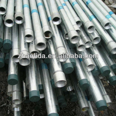 GB/ASTM/BS/BS EN pre galvanized steel pipe