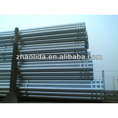 pre galvanized fluid steel pipe