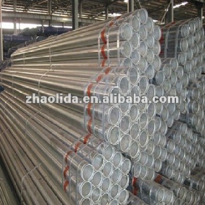 Pre-galvanized steel pipe threaded