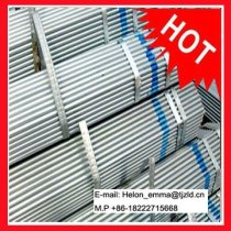 BS1387 pre-galvanized greenhouse steel pipe; GI PIPES