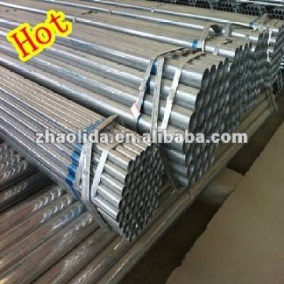 erw pre-galvanized steel pipe/ greenhouse pipe manufacturer