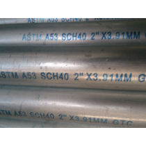 ASTM A53 SCH40 Galvnaized Steel Pipe 1/2"-8" (GTC)