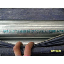 MS ERW Hot Dipped Galvanized Pipe DN15-DN300