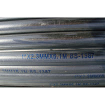 erw bs1387 galvanized for low pressure liquid delivery