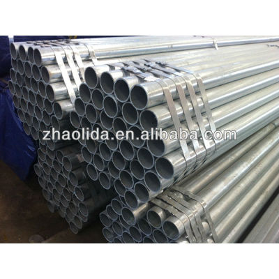 q235 erw hot galvanized steel pipe China manufacturer