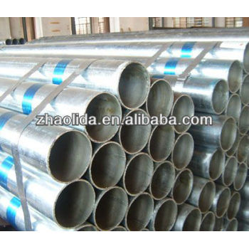 ASTM welded hot dip galvanized steel pipe for construction and structure use