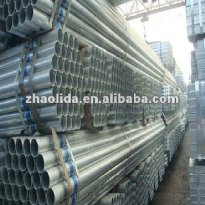 Hot Dipped Galvanized Steel Tube; Steel Water Pipe; Fluid Delivery Pipe; Drainage Pipe