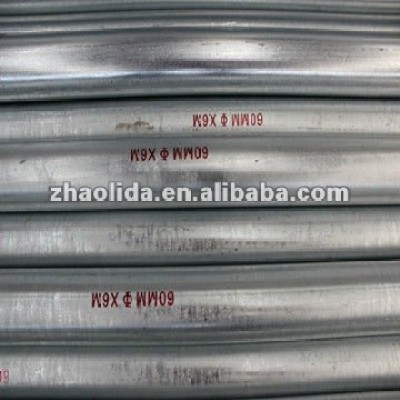 DN15-100 hot dipped galvanized steel pipes