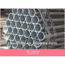 ASTM A53 1 1/2" galvanized round tube/pipe