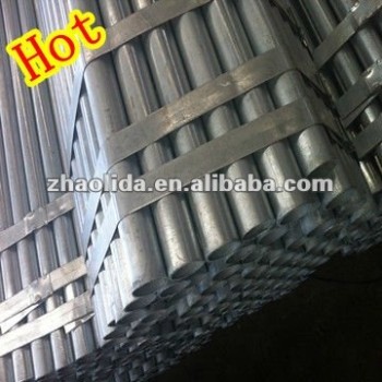 SS400 hot dipped galvanized steel pipe