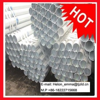 bs 1387 hot dipped galvanized tubes for gas
