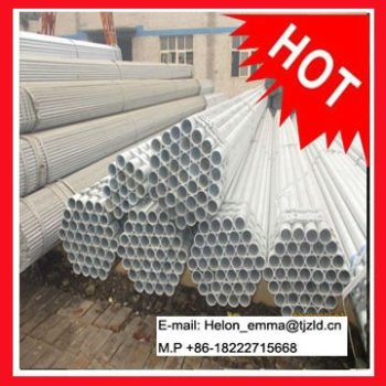 Hot dipped Galvanized steel conduit BS1387 zinc coating 275 conduit