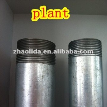 galvanized steel pipe for gas transportation