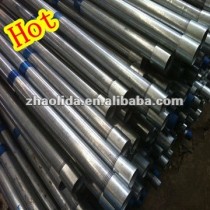 galvanized steel pipe with threading & socket