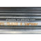 galvanized pipe for water delivery with thread and socket