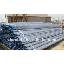 galvanized pipe with screw and coupling