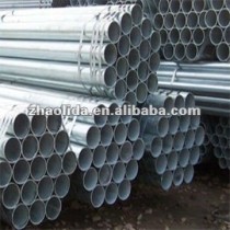 Hot Dipped Galvanized Frame Struture Decoration Use Steel Pipe