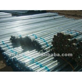 ERW Hot dip galvanized steel pipe.ASTM A53,BS1387