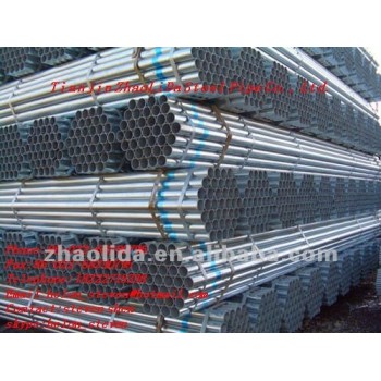 Hot dip galvanized scaffolding pipes/steel scaffolding pipes/scaffolding steel pipes BS1387/1139/EN39