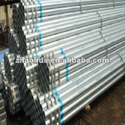 BS 1387 Grade B ERW Hot Dipped Galvanized Steel Pipe& Tube