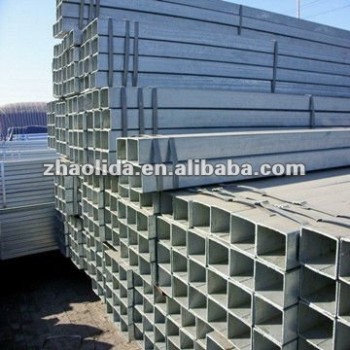 Hot Dipped Galvanized Square Welded Steel Pipe/Tube for Stucture use