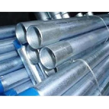 threading steel pipe with coupling