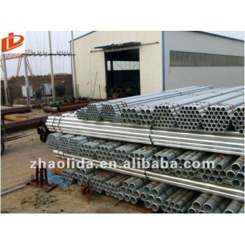 Prime BS1387 2" Hot Dipped Galvanized Fluid Steel Pipe